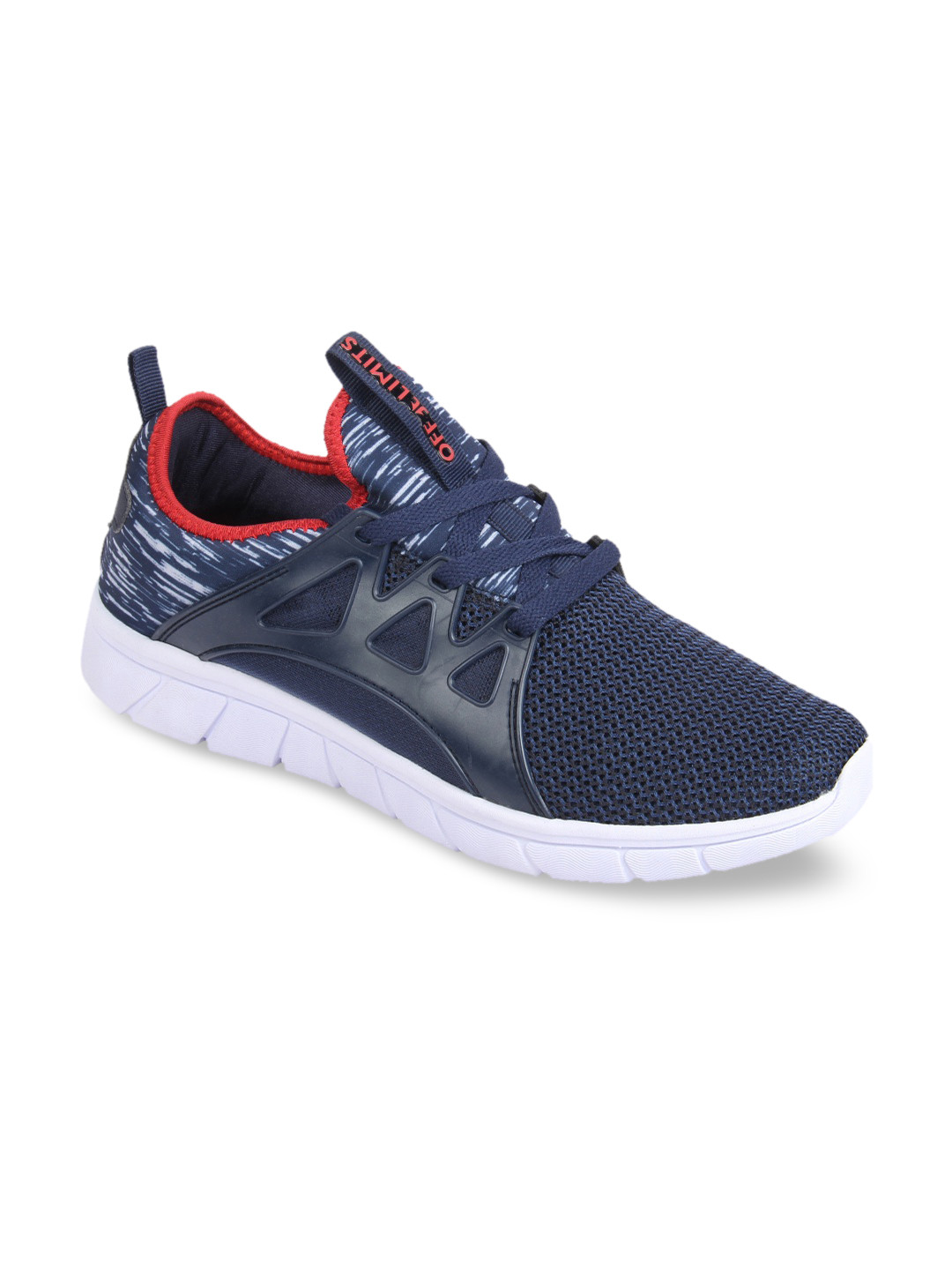

OFF LIMITS Men Navy Blue Running Shoes