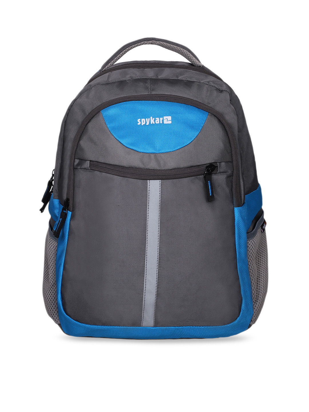 

SPYKAR Men Grey Solid Backpack