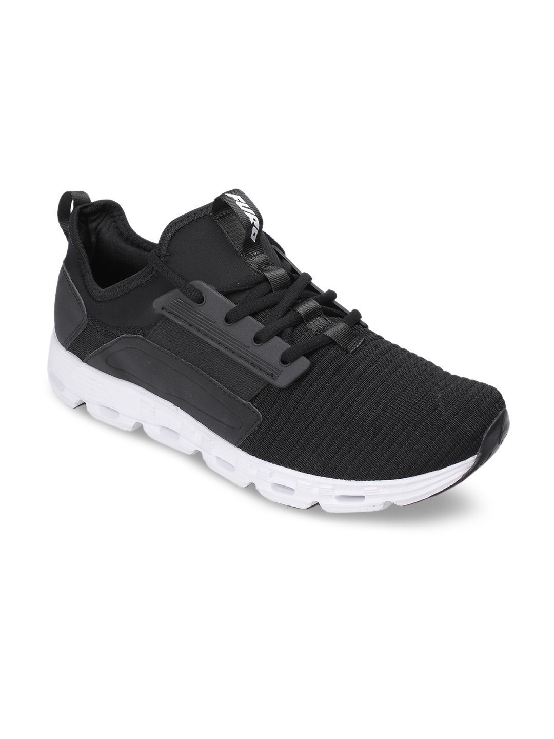 

FURO by Red Chief Men Black Running Shoes