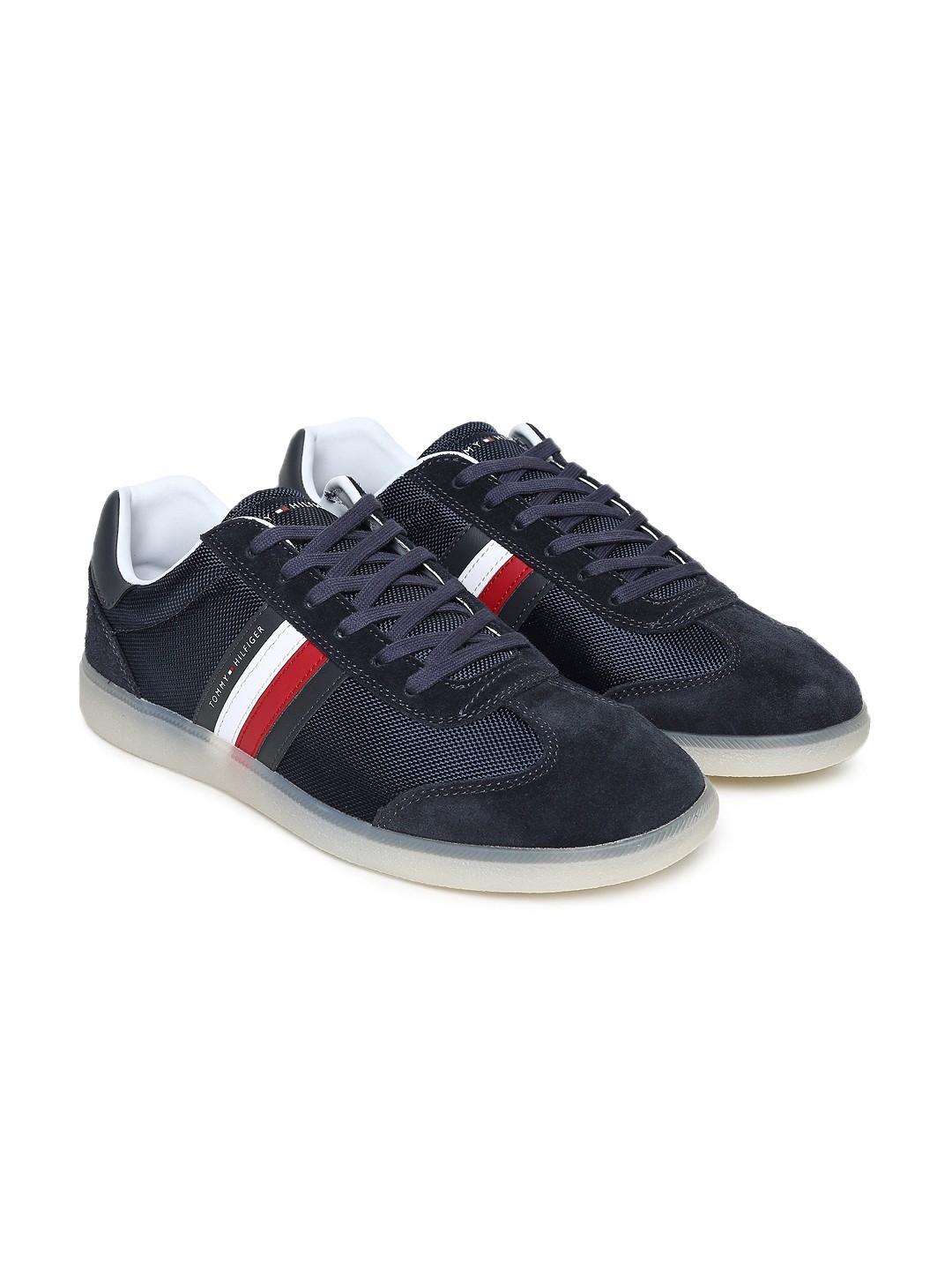 

Tommy Hilfiger Men Navy Blue Sneakers