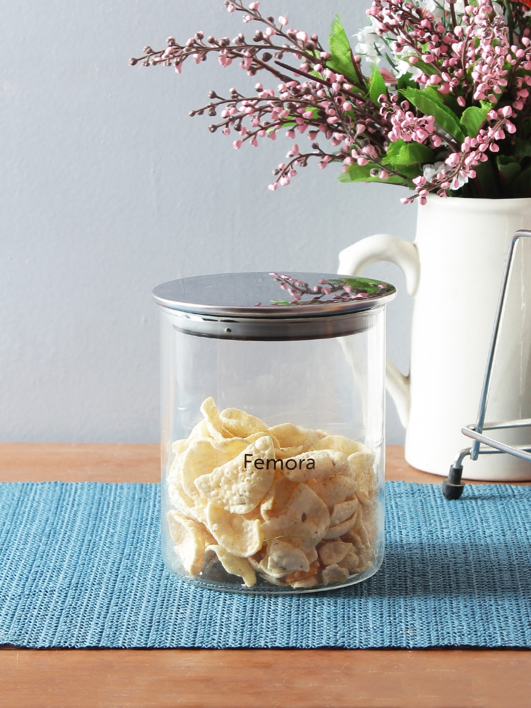 

Femora Unisex Transparent Air-Tight Jar