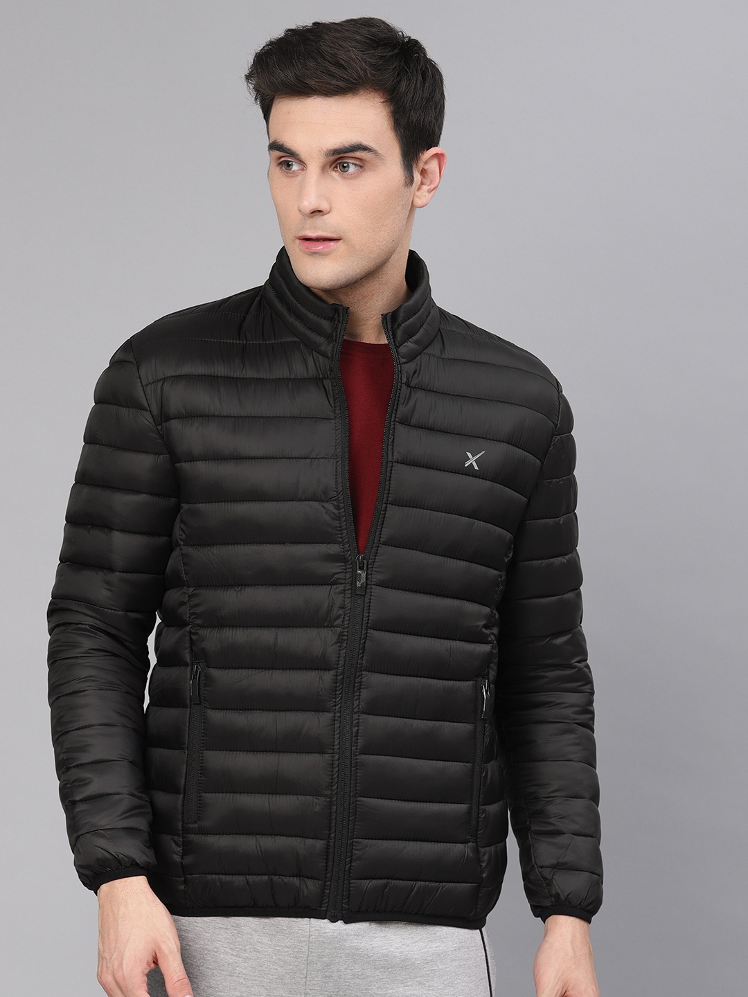 

HRX by Hrithik Roshan Men Black Solid Heavy Puffer Jacket