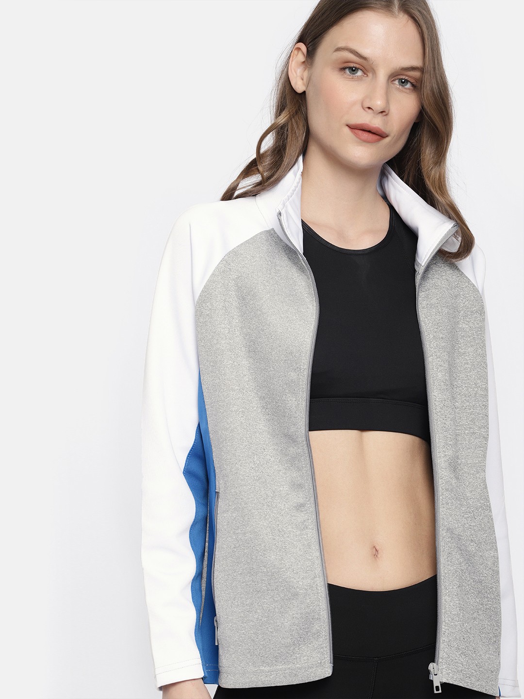 

Harvard Women Grey Solid Sweatshirt