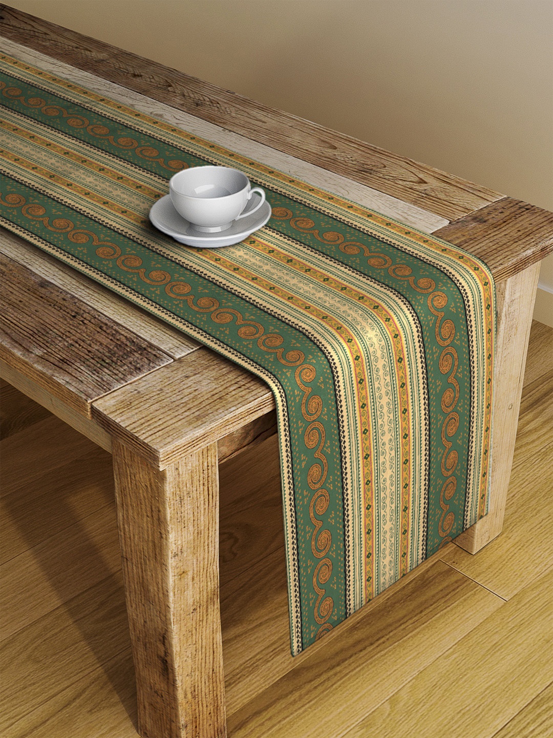 

Alina decor Multicoloured Digitally Printed Table Runner, Multi