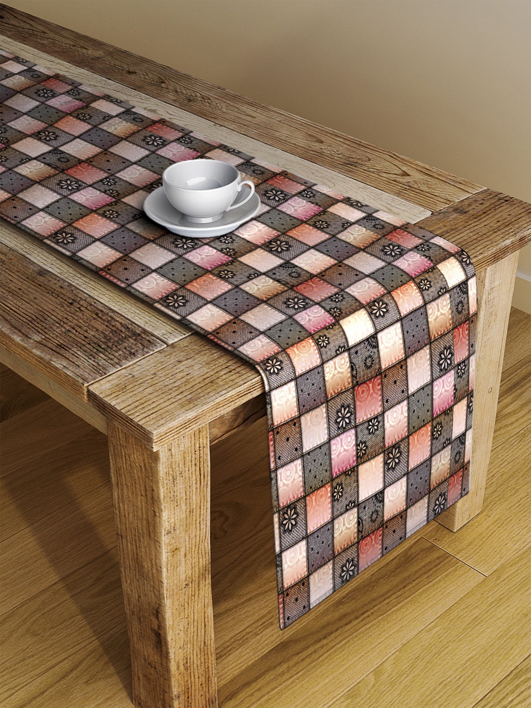 

Alina decor Multicoloured Digitally Printed Table Runner, Multi