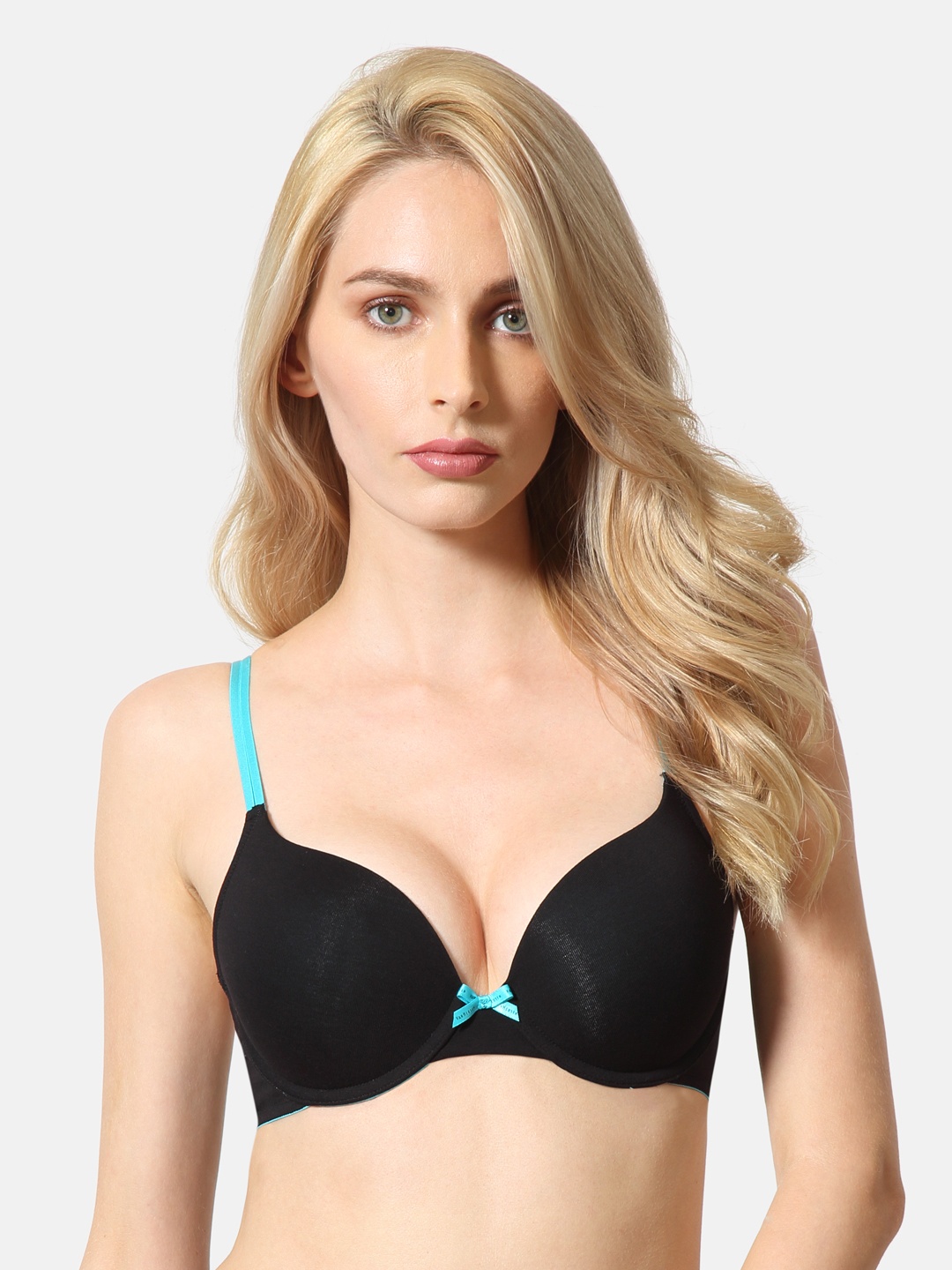 

Van Heusen Women Solid Anti Bacterial Padded Push-Up Bra, Black