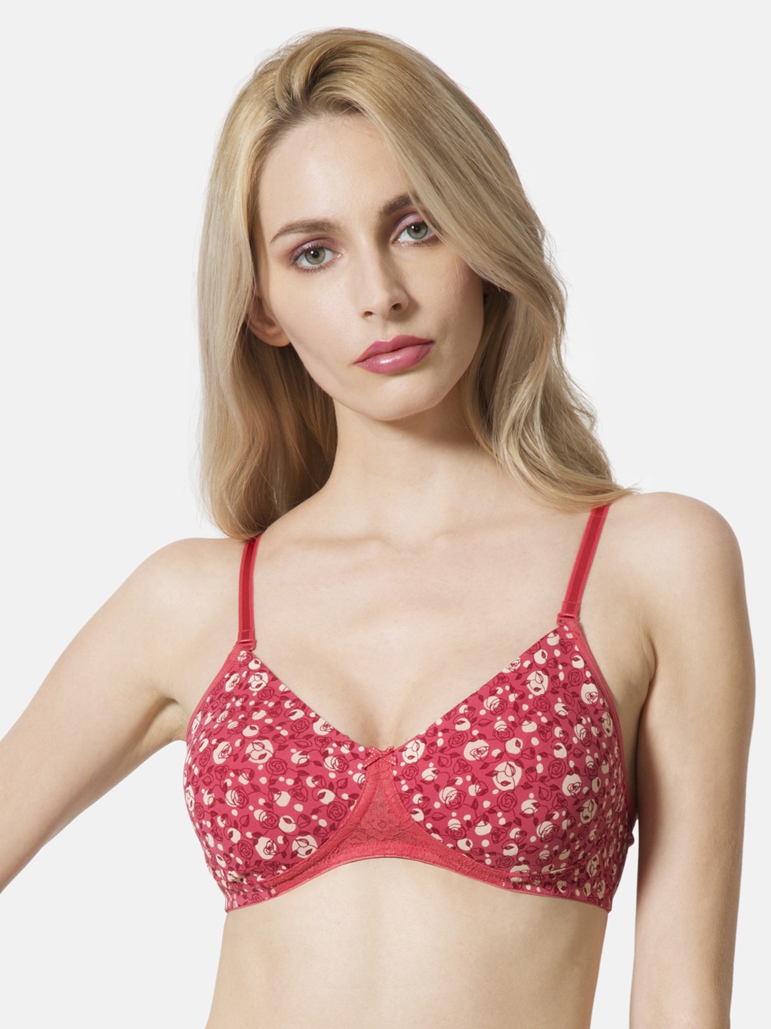 

Van Heusen Women Anti Bacterial Non Padded Shaper Bra, Pink