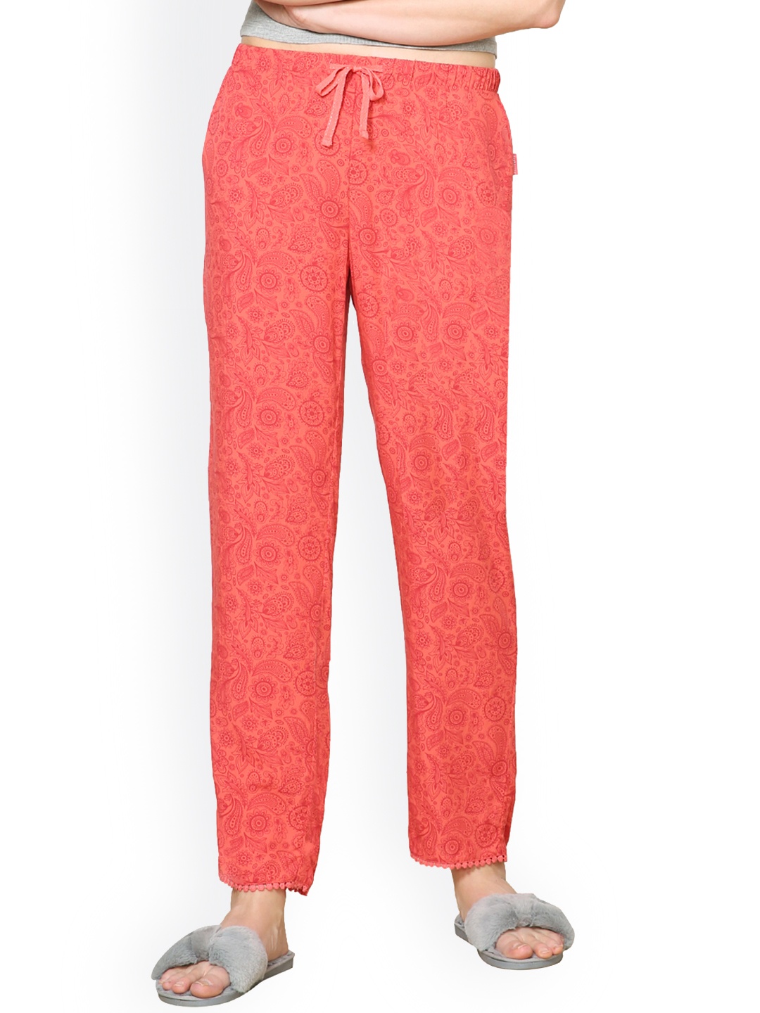 

Van Heusen Women Printed Lounge Pants, Coral