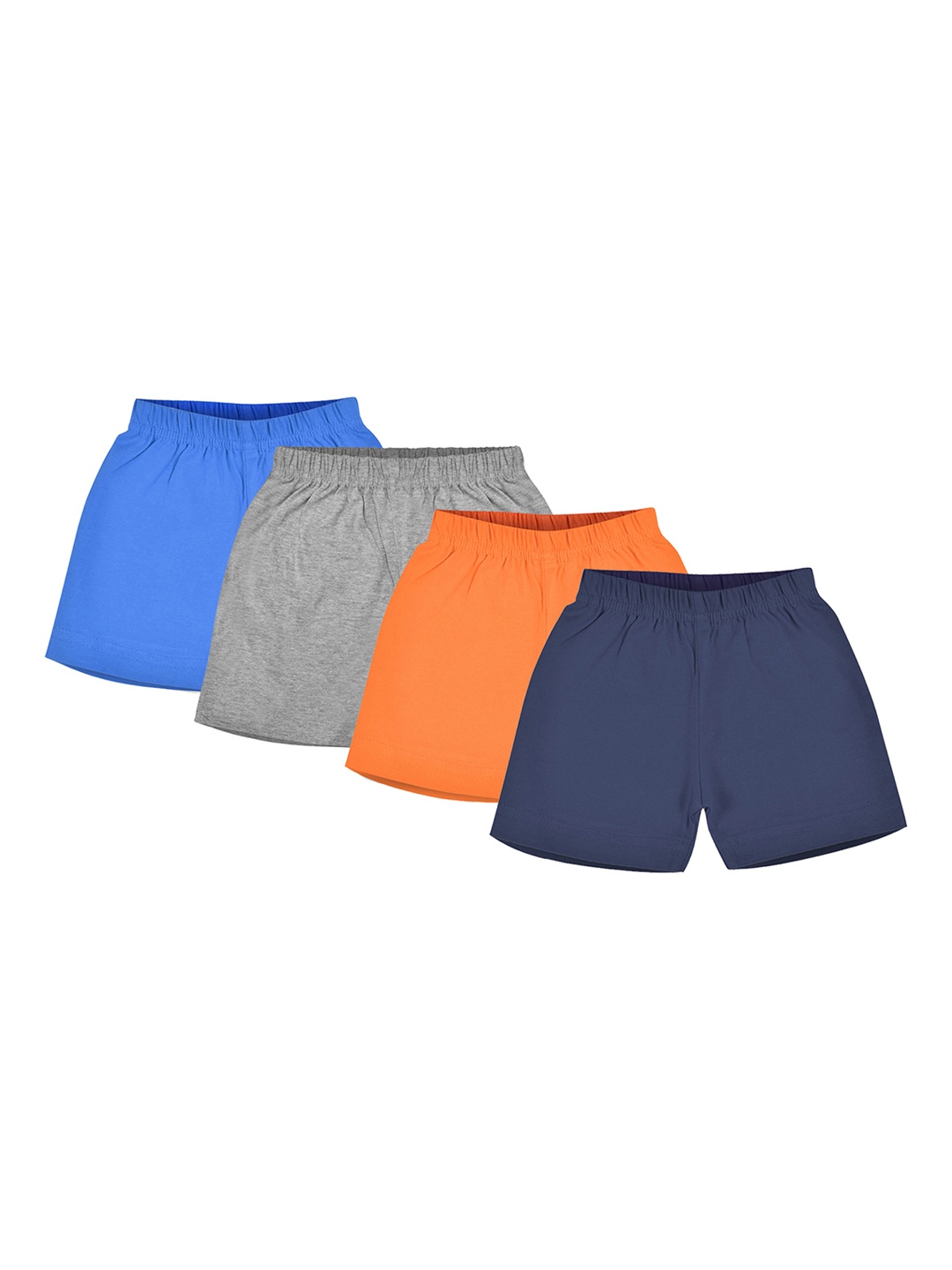 

Luke & Lilly Boys Pack of 4 Multicoloured Regular-Fit Shorts, Multi