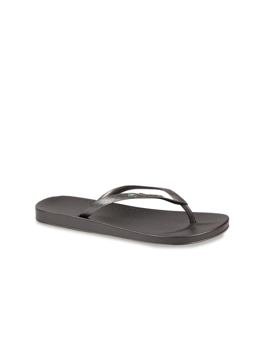 

iPanema Women Grey Textured Thong Flip-Flops