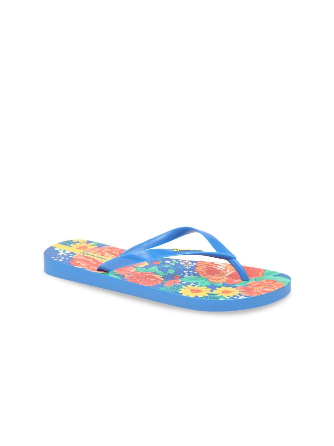 

iPanema Women Blue Printed Thong Flip-Flops