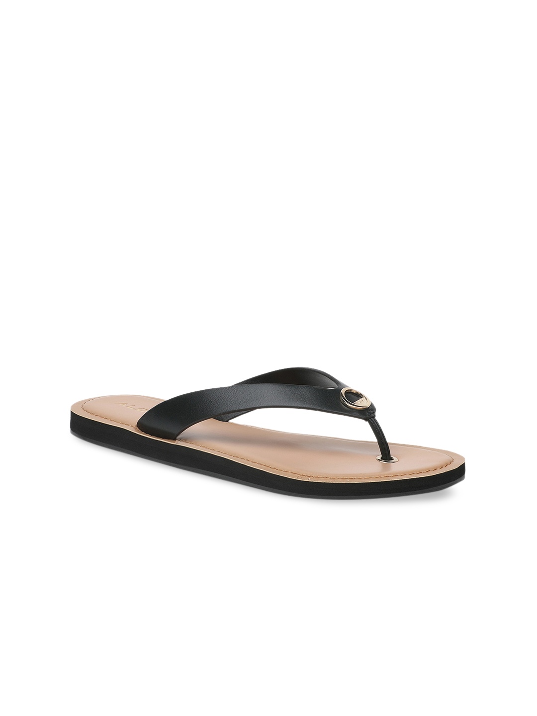 

ALDO Women Black Solid One Toe Flats