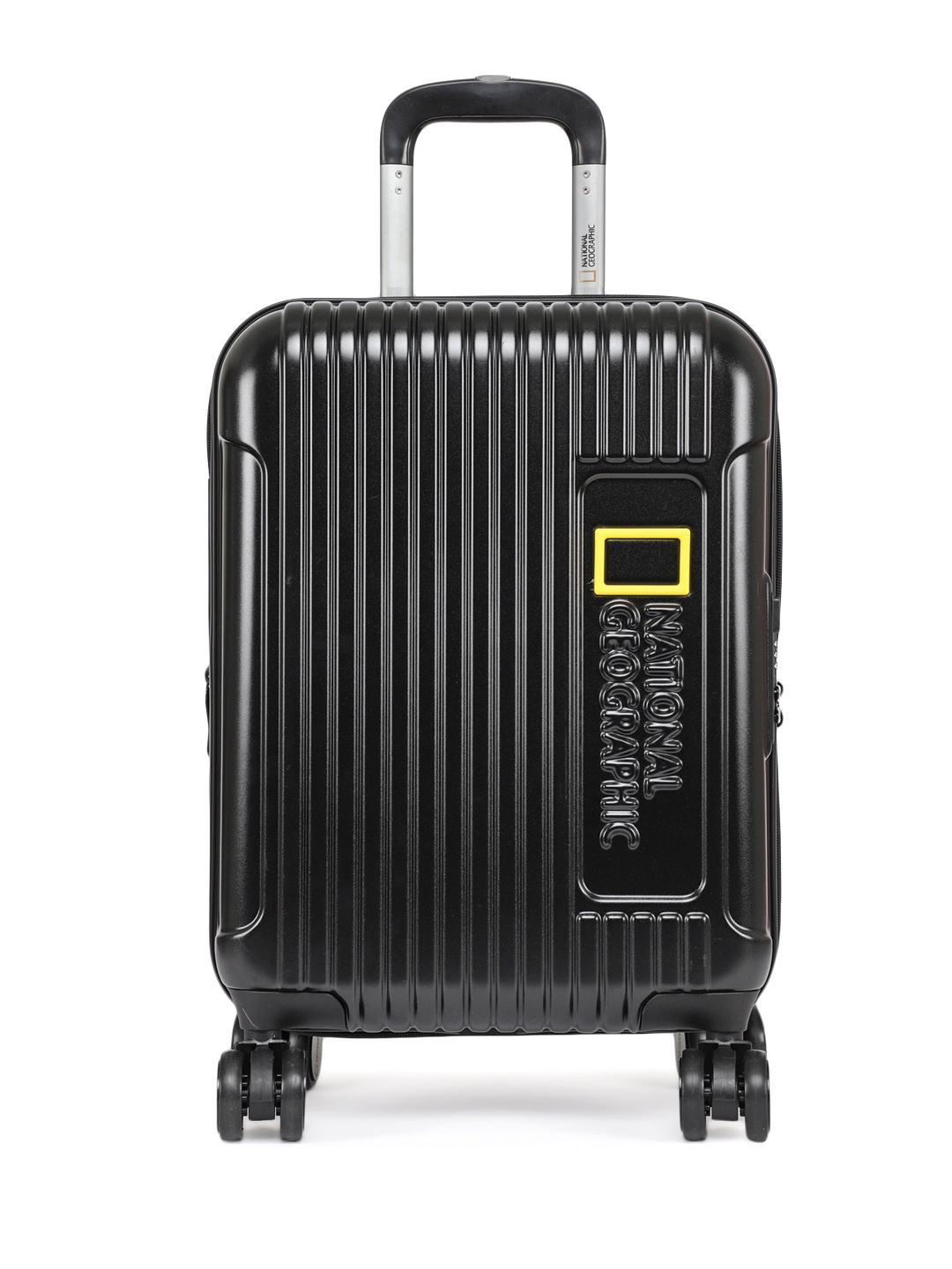 

National Geographic Canyon Textured Cabin Trolley Bag-49cm, Black