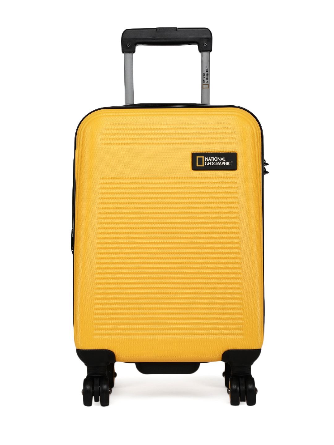 

National Geographic Unisex Yellow Aerodrome Cabin Trolley Suitcase