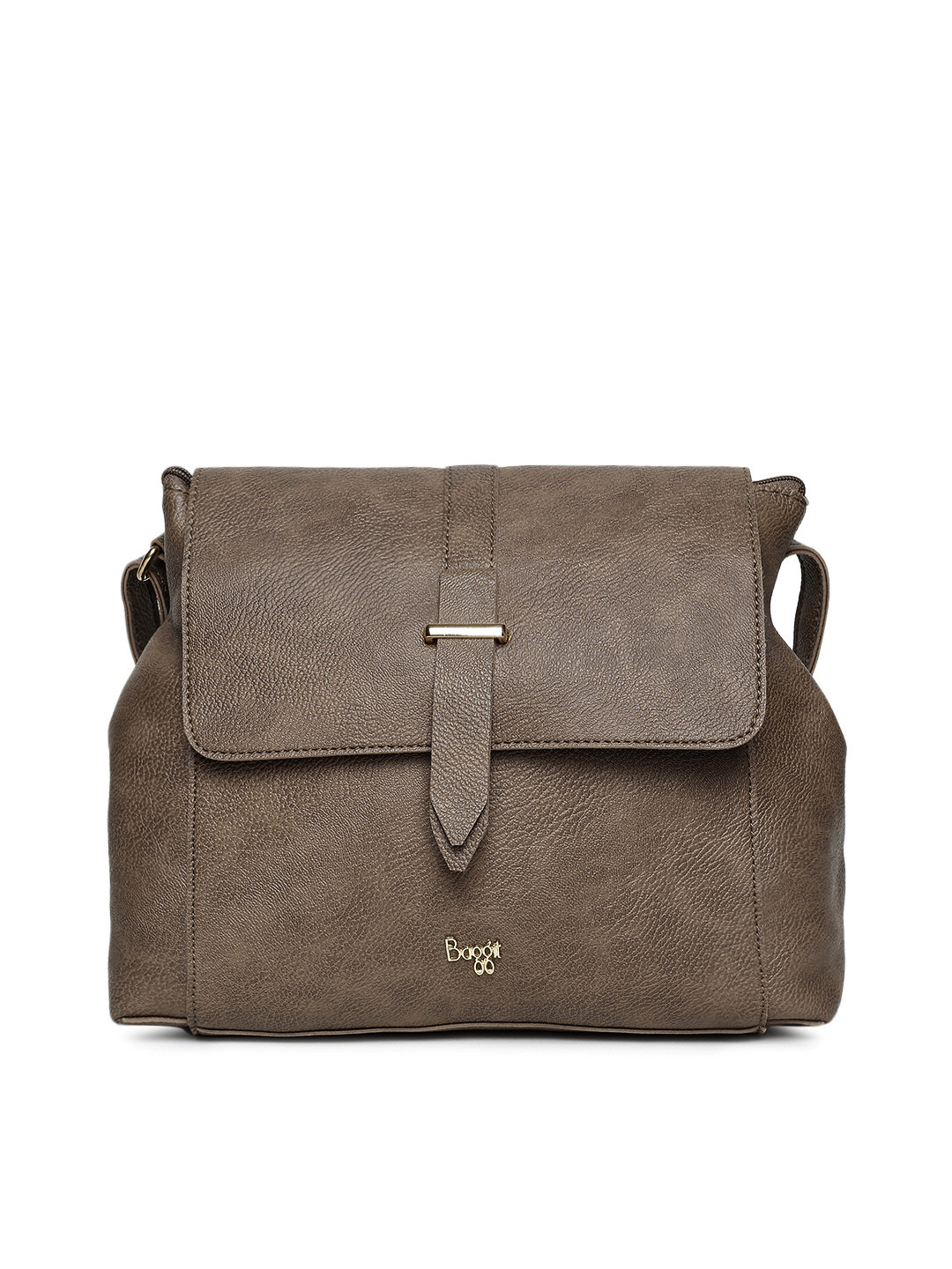

Baggit Beige Solid Sling Bag