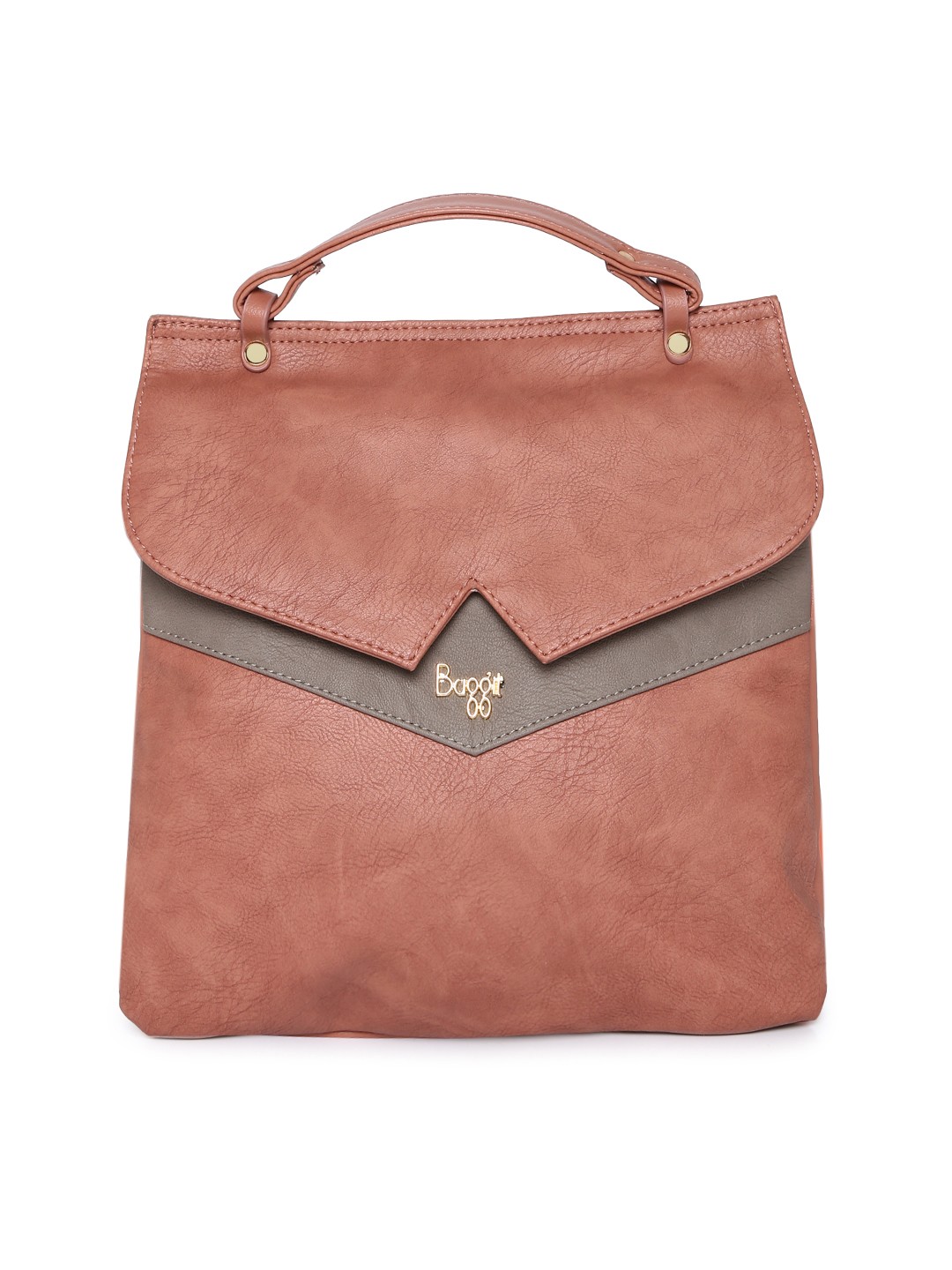 

Baggit Brown Solid Sling Bag