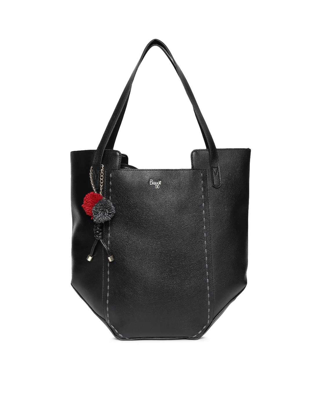 

Baggit Black Solid Shoulder Bag