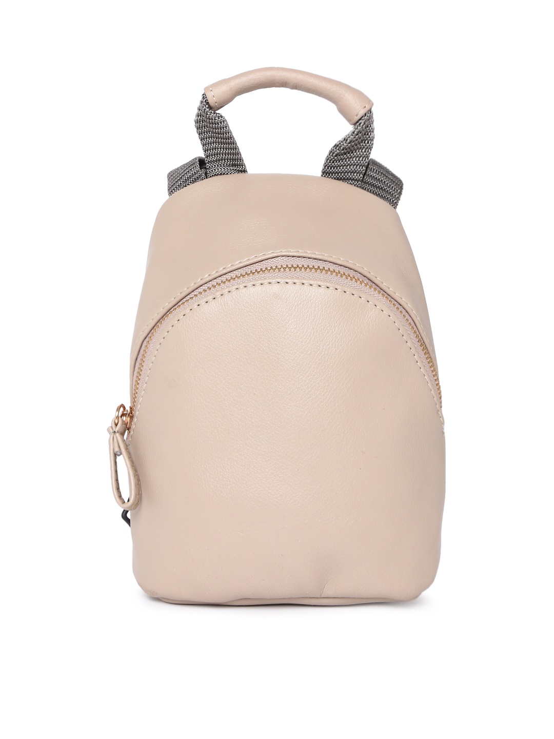 

Baggit Women Beige Solid Backpack