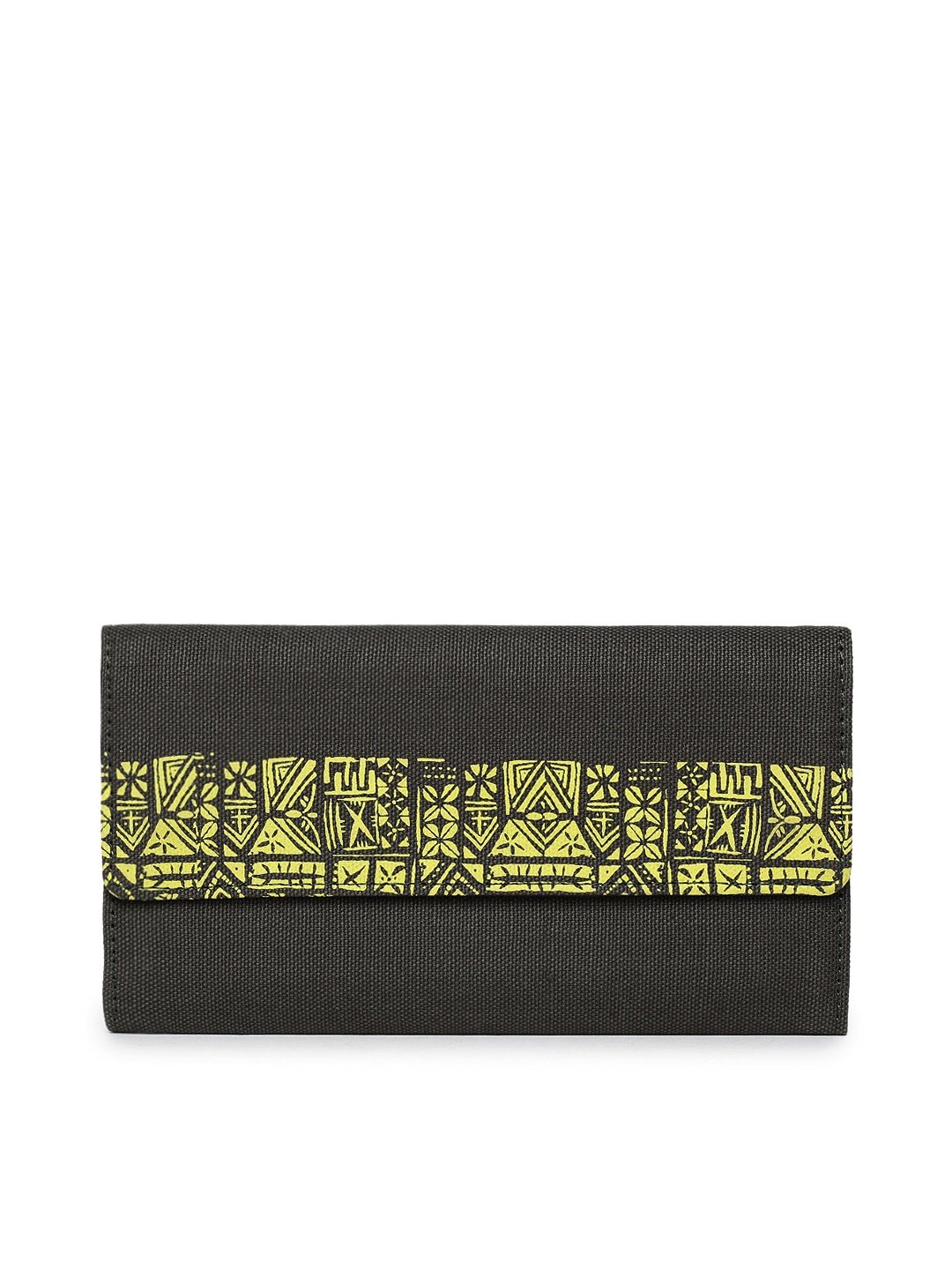 

Baggit Women Green Printed Two Fold Wallet
