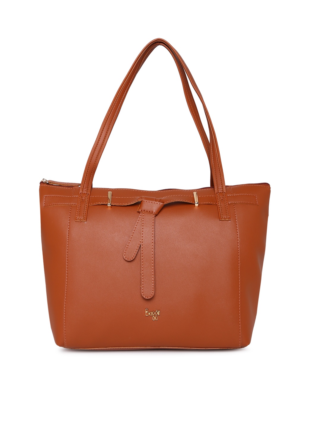 

Baggit Tan Brown Solid Shoulder Bag