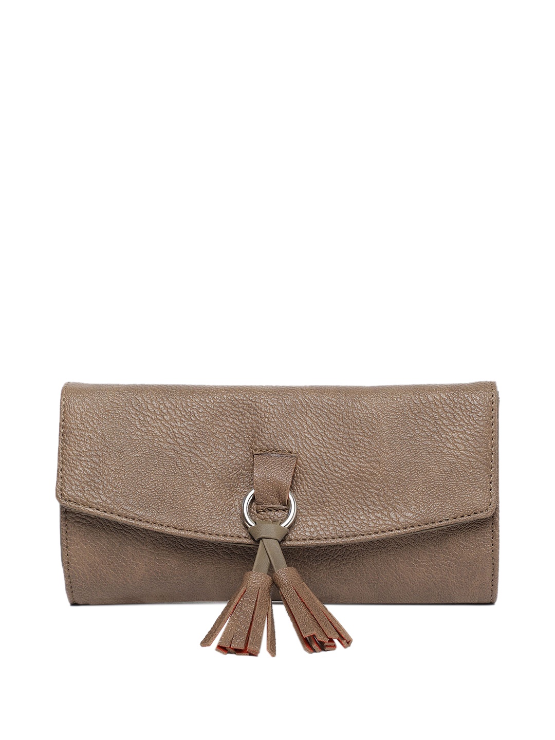 

Baggit Women Dusty Brown Solid Two Fold Wallet