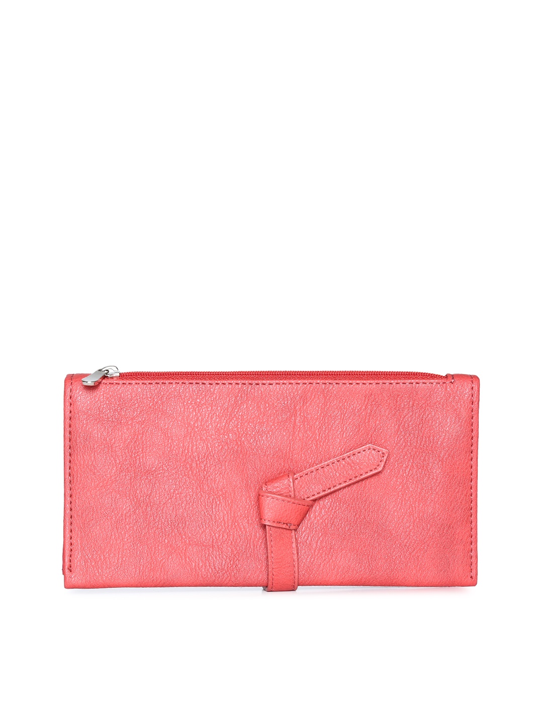 

Baggit Women Pink Solid Two Fold Wallet