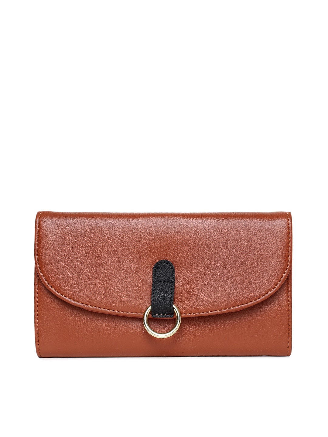

Baggit Women Brown Solid Two Fold Wallet