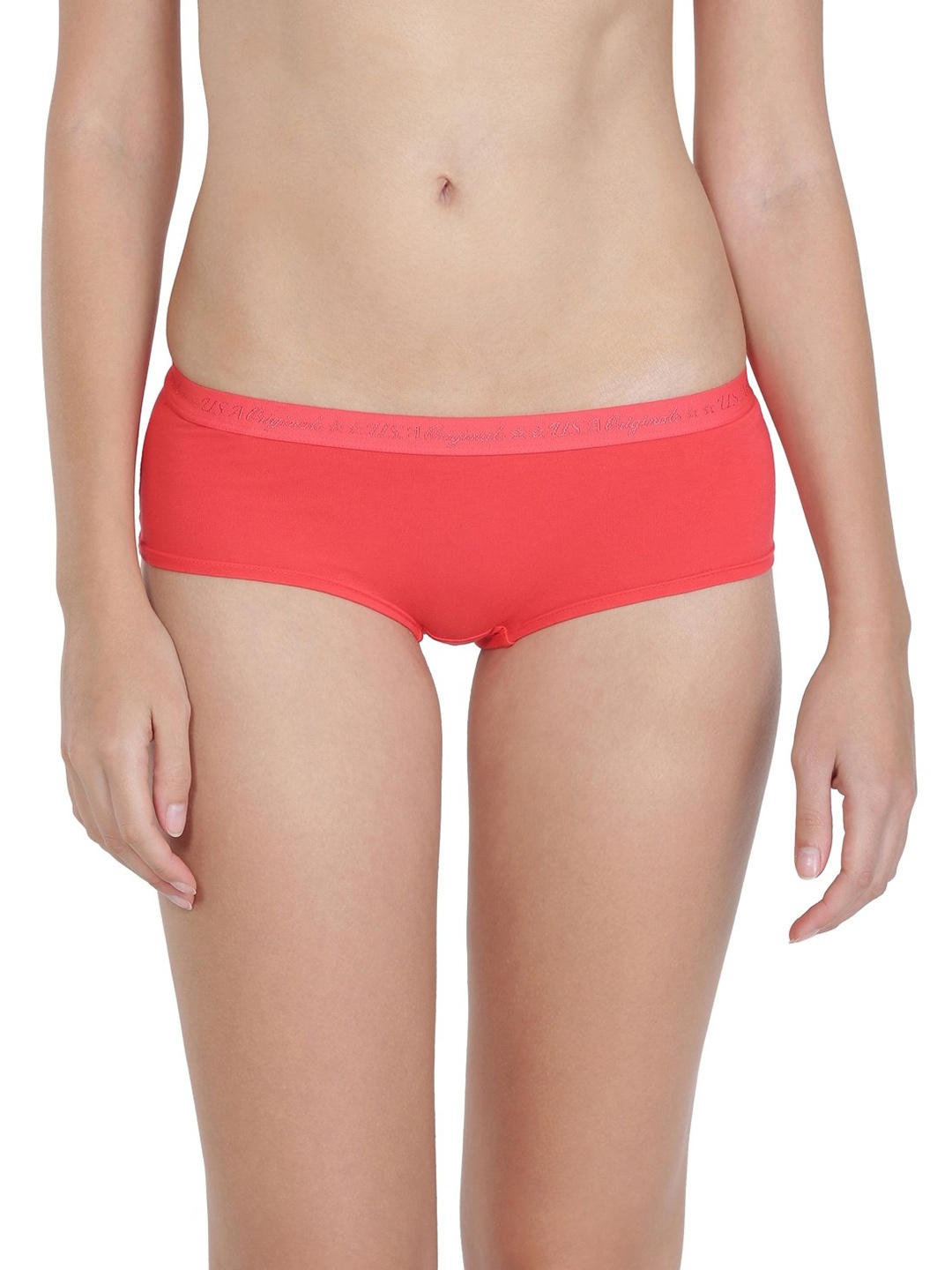 

Jockey Women Neon Pink Solid Briefs UL56-0105