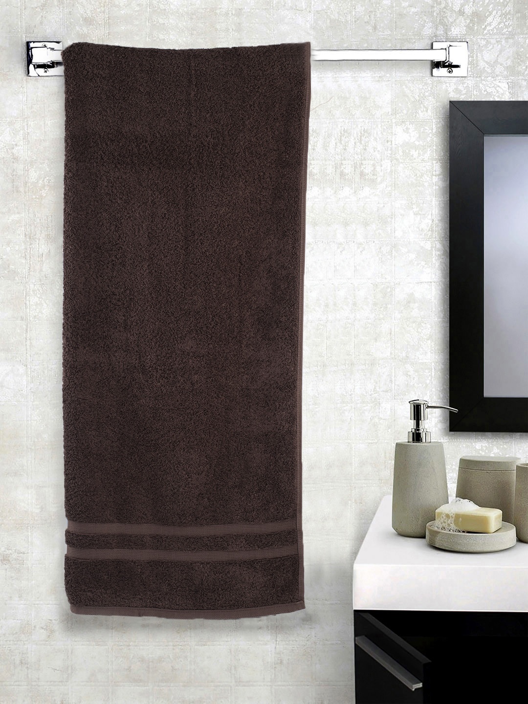 

Turkish Bath Unisex Brown 550GSM Cotton Bath Towel