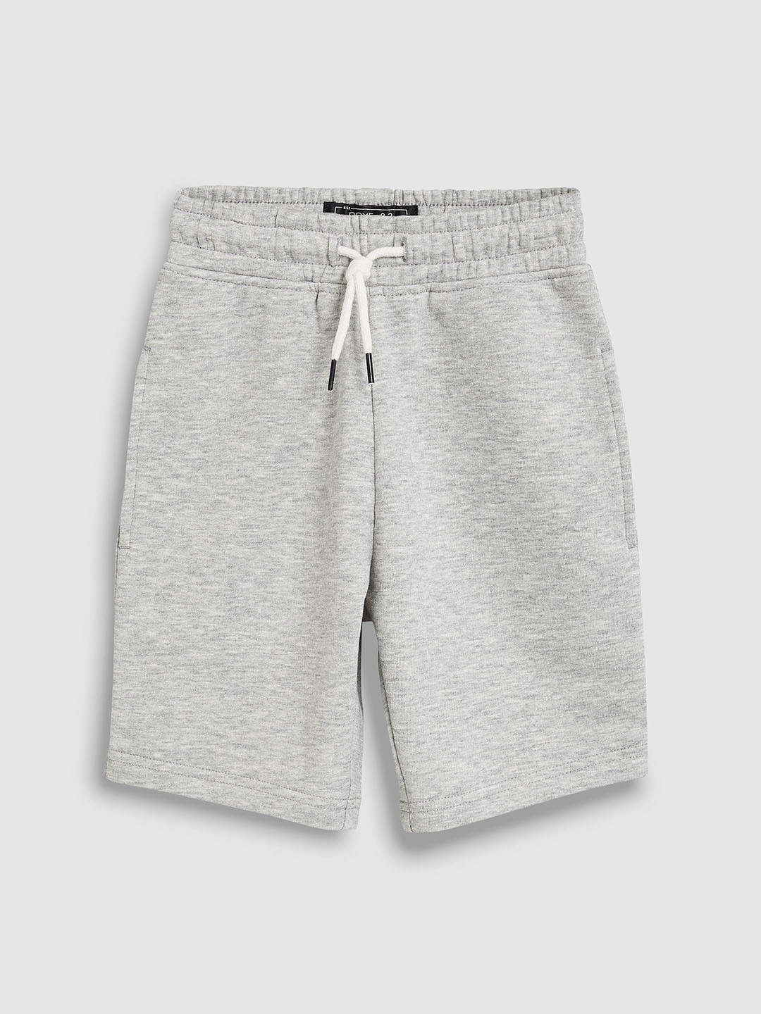 

next Boys Grey Solid Regular Fit Regular Shorts