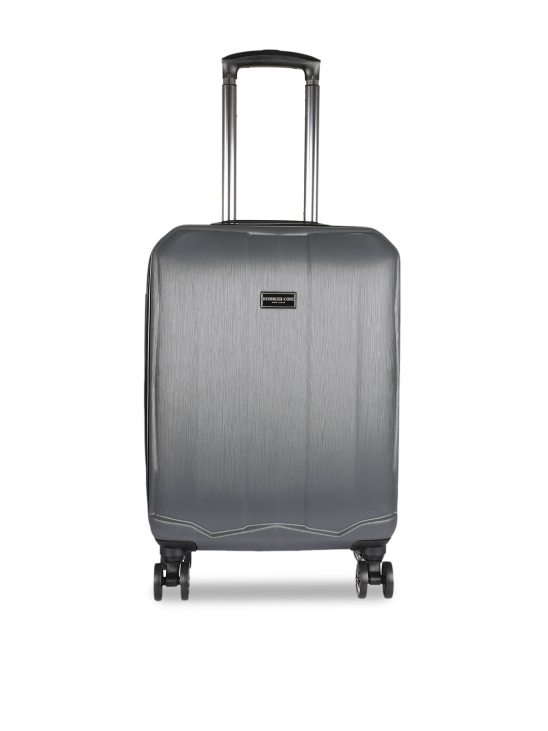 

Kenneth Cole Unisex Grey Solid Large Trolley Bag