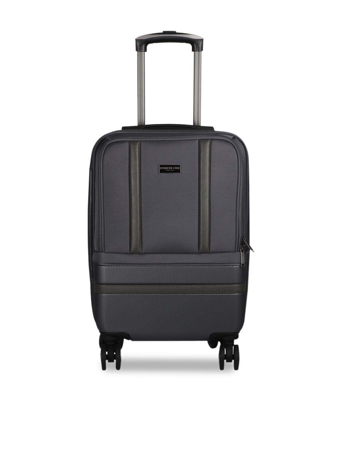 

Kenneth Cole Unisex Grey Solid Medium Trolley Bag