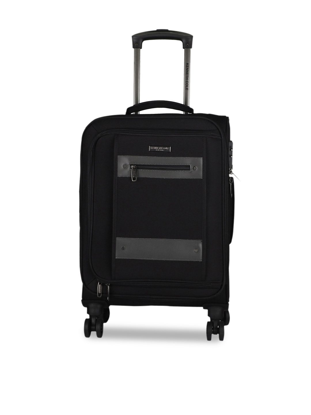 

Kenneth Cole Unisex Black Solid Cabin Trolley Bag