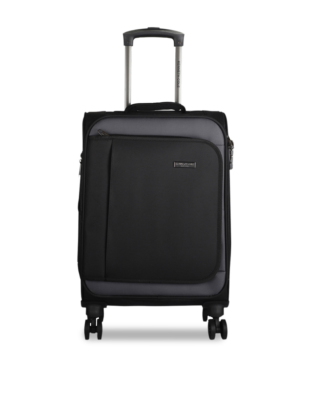 

Kenneth Cole Unisex Black Solid Cabin Trolley Bag