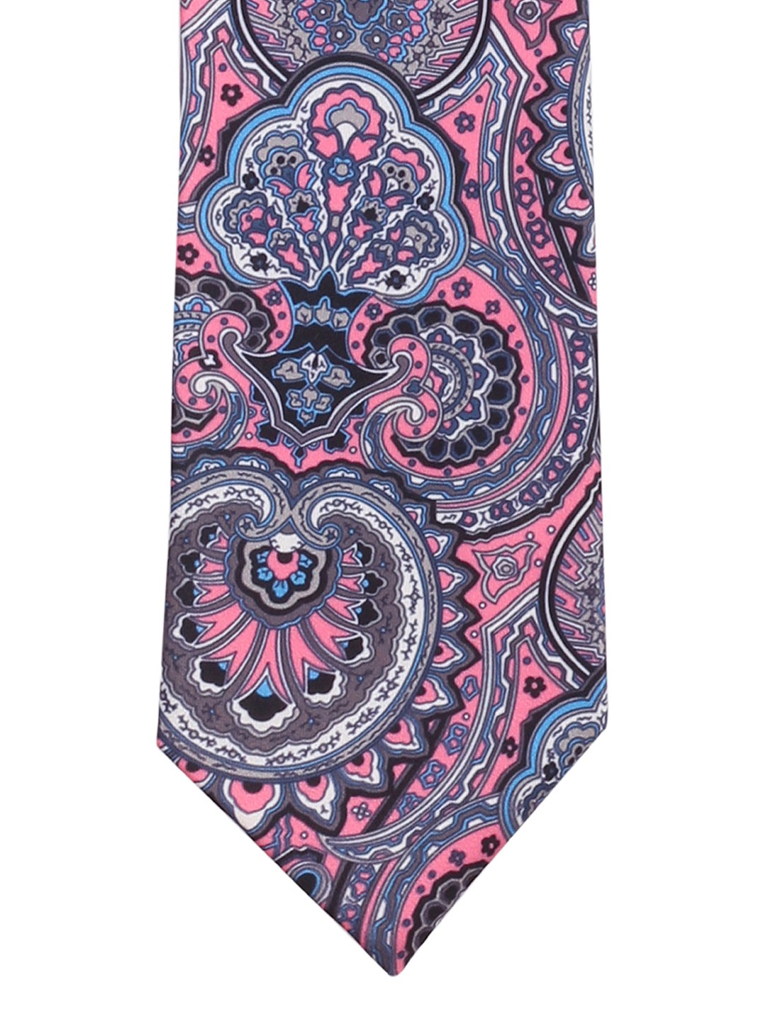 

PELUCHE Pink Printed Broad Tie