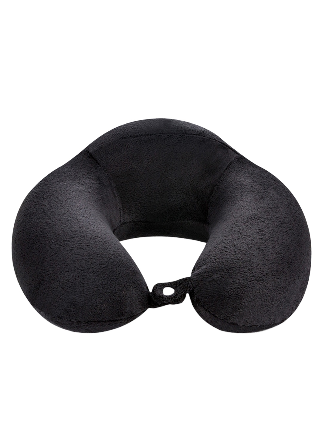 

The White Willow Black Memory Foam Travel Neck Pillow