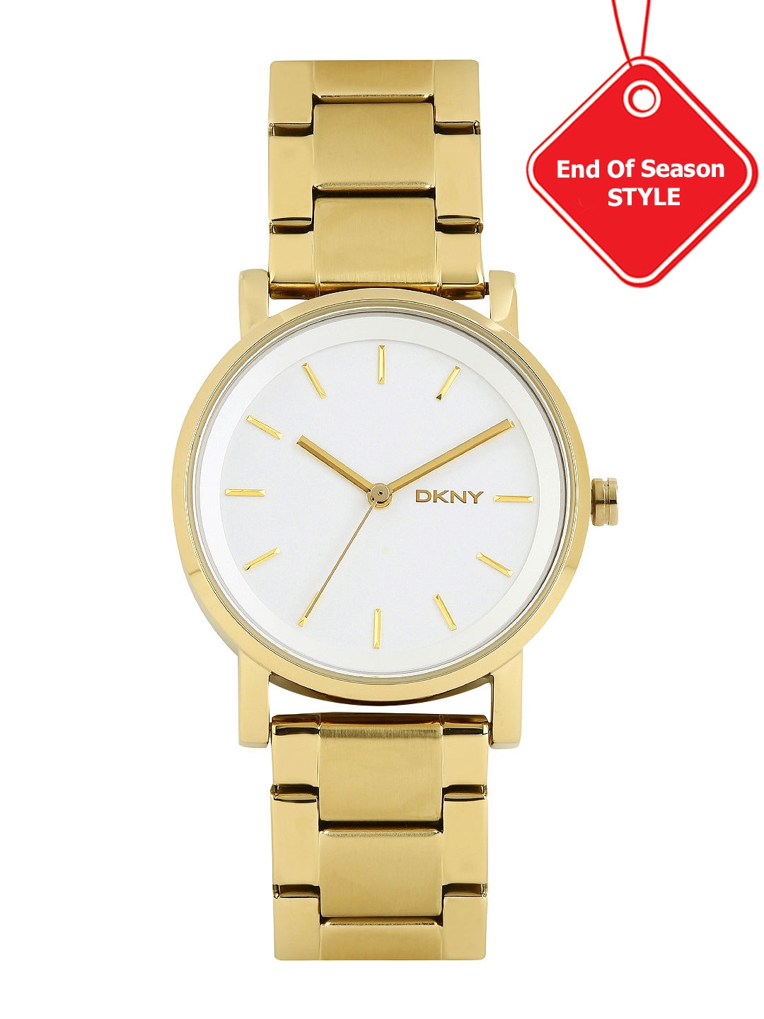 

DKNY Women Silver-Toned Dial Watch NY2343I