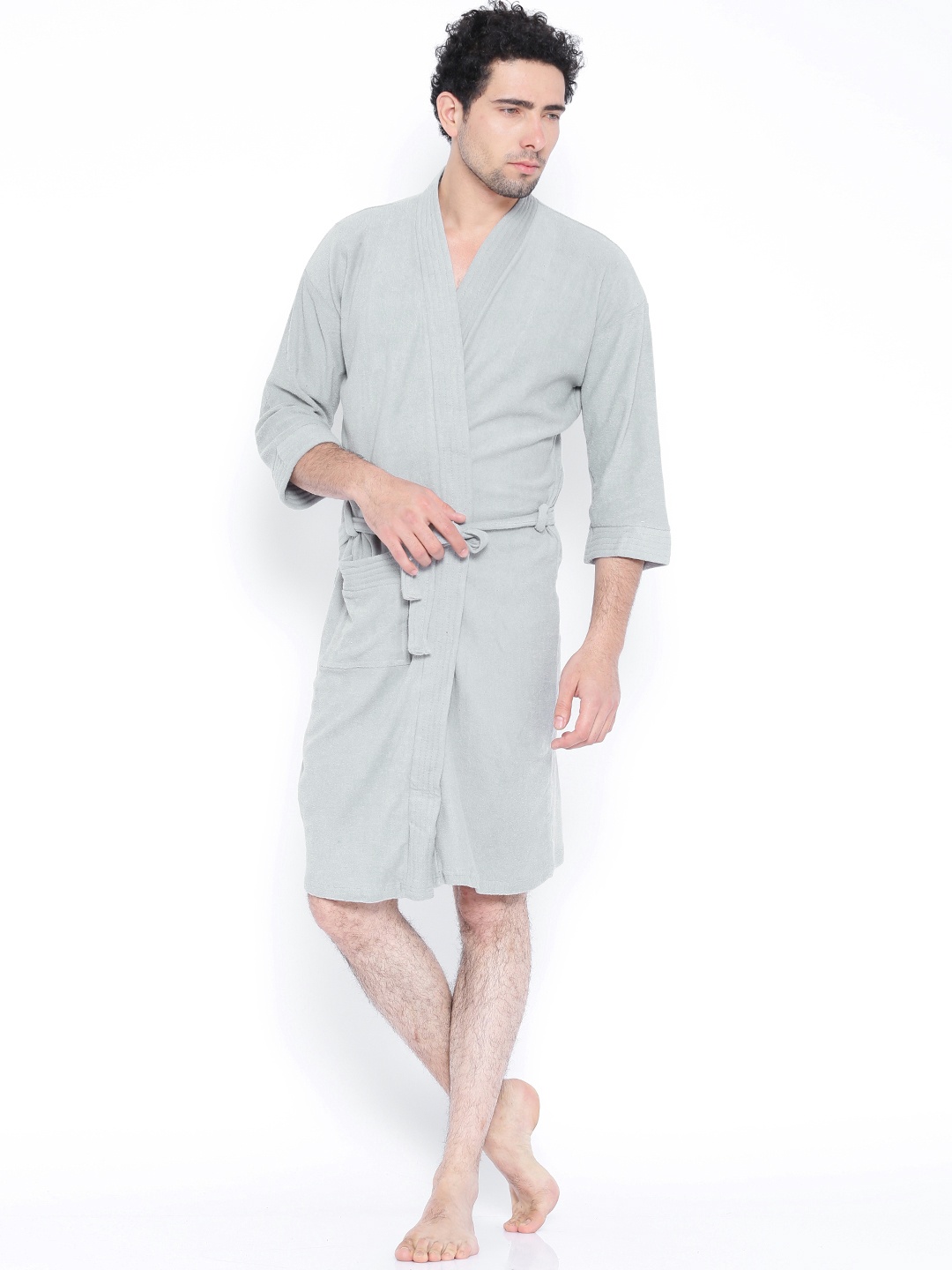 

Sand Dune Grey Bathrobe