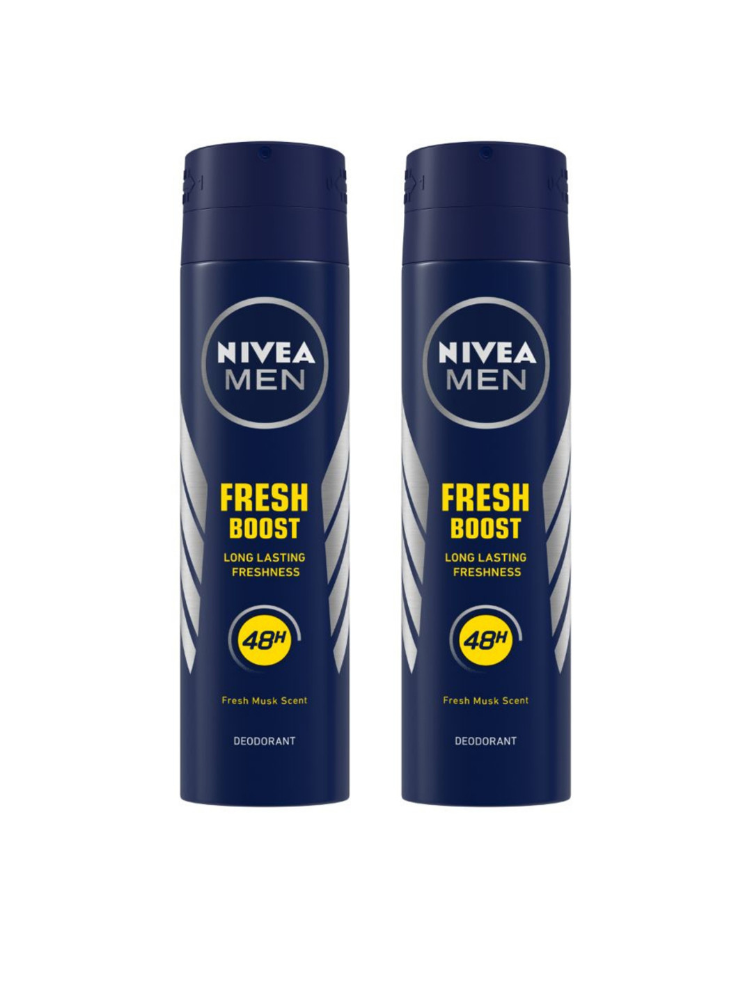 

Nivea Men Pack of 2 Fresh Power Boost Deodorants, Navy blue
