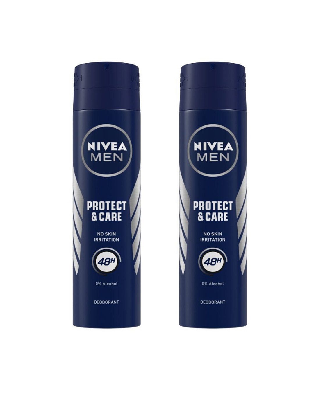

Nivea Men Set of 2 Protect & Care Deodorants 89 g Each, Navy blue