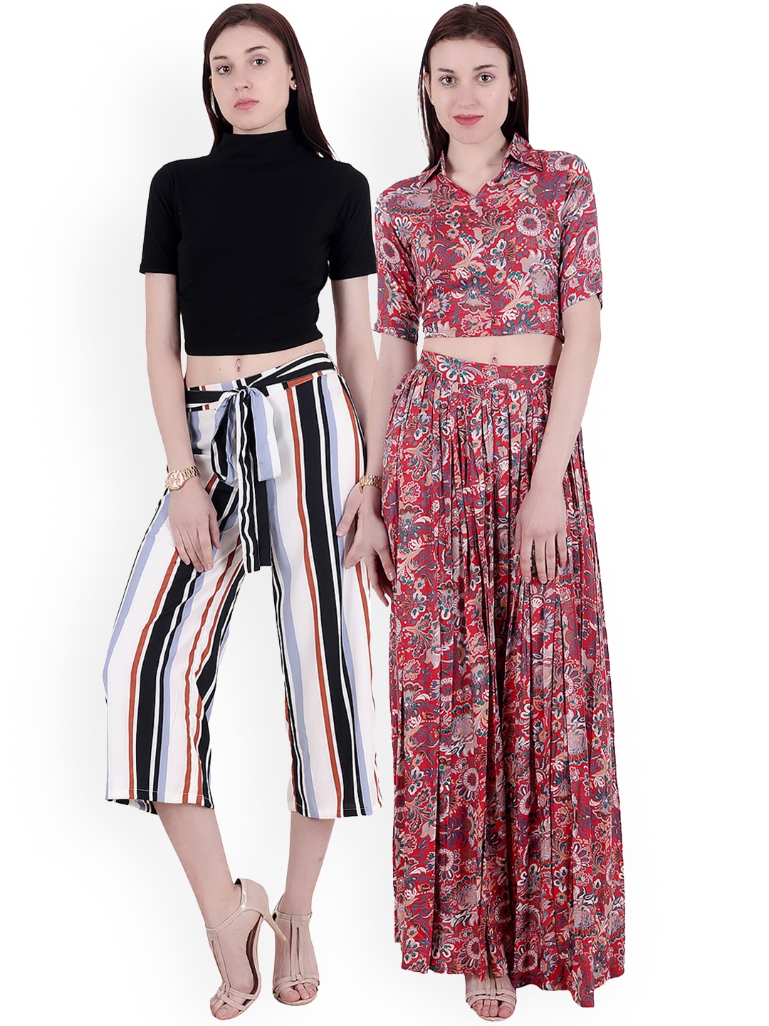 

SCORPIOUS Women Pack of two Tops, Red