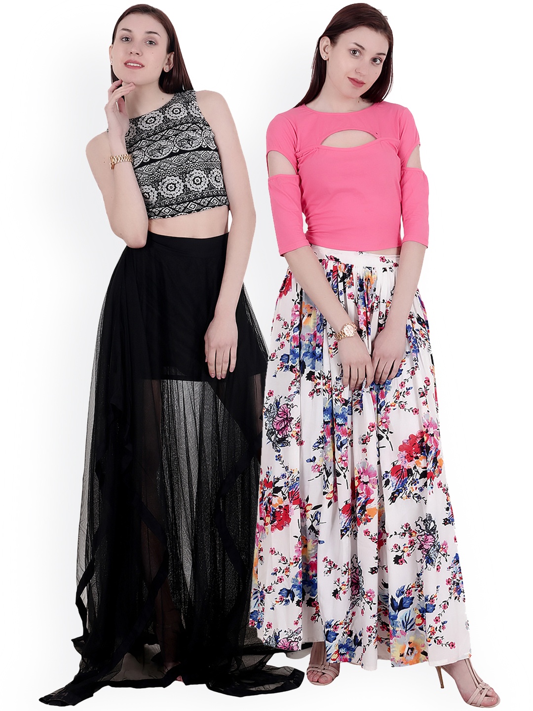 

SCORPIOUS Women Pack of two Tops, Pink