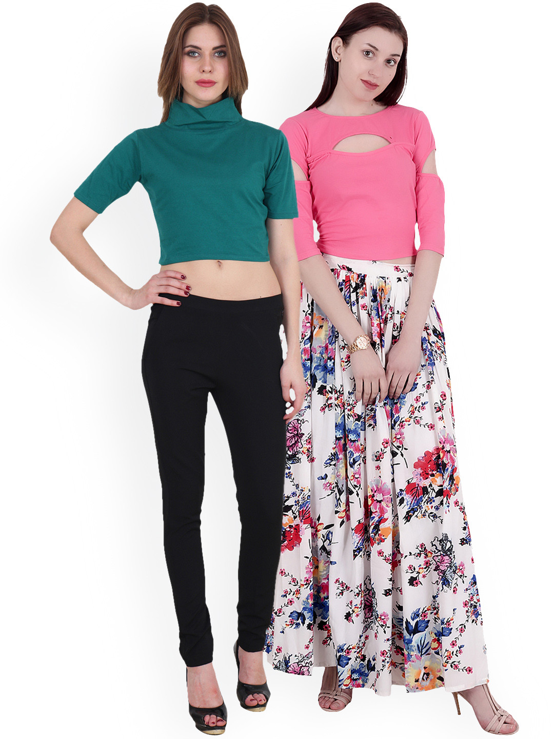 

SCORPIOUS Women Pack of two Tops, Pink
