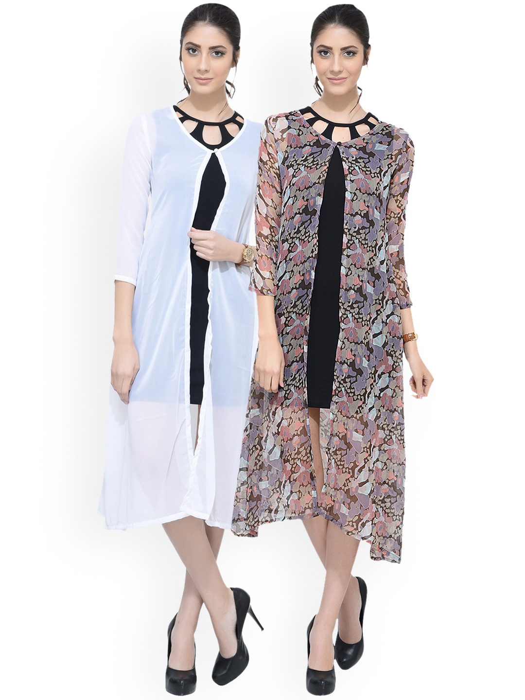 

SCORPIOUS Women Pack of two Shrugs, White