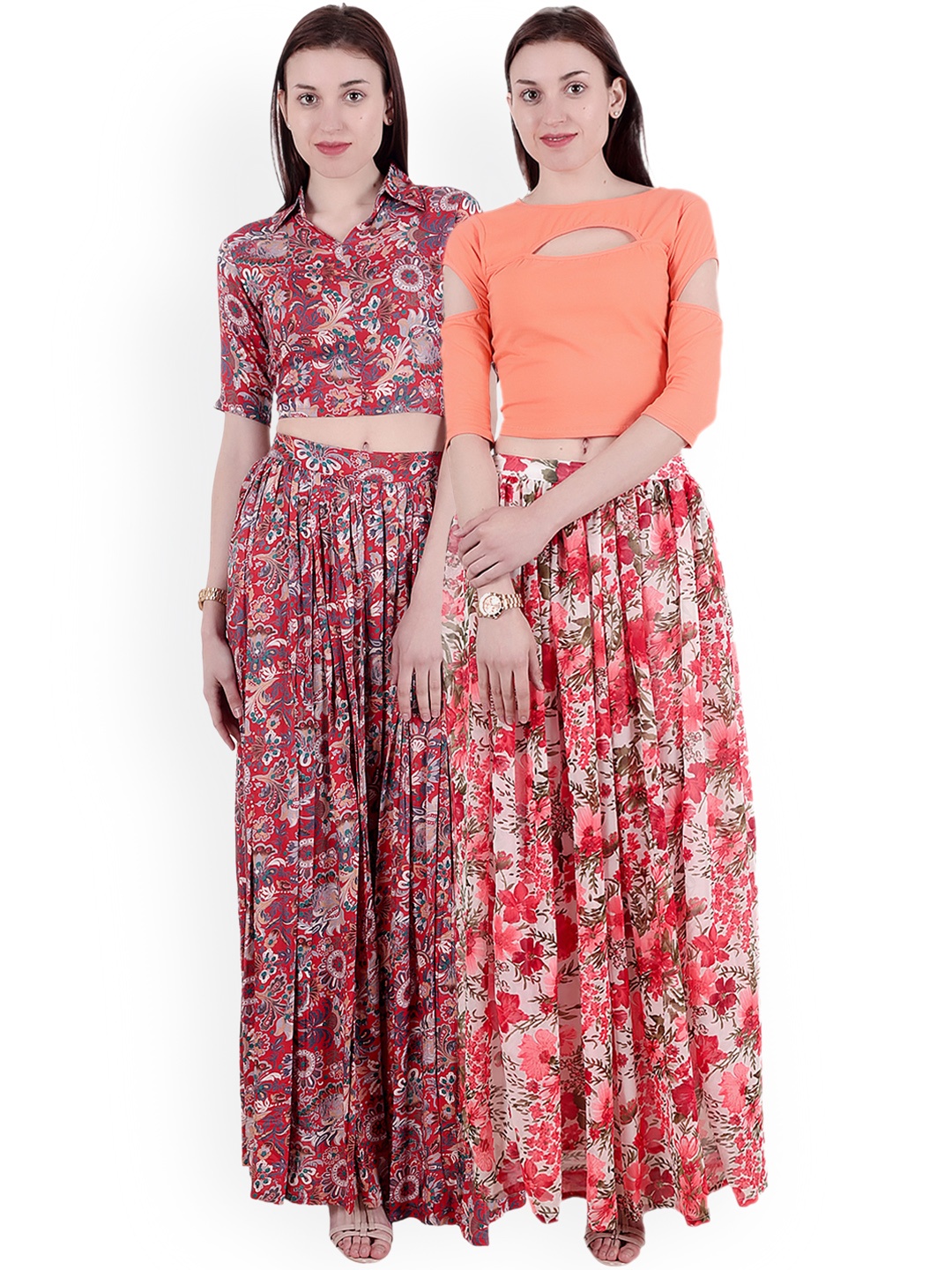 

SCORPIOUS Women Pack of two Tops, Red