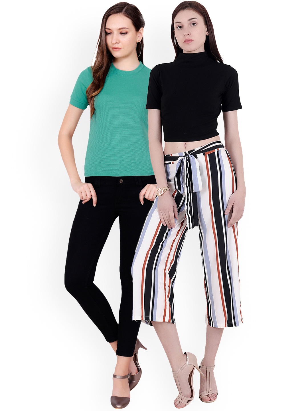 

Scorpius Women Pack of 2 Tops, Black