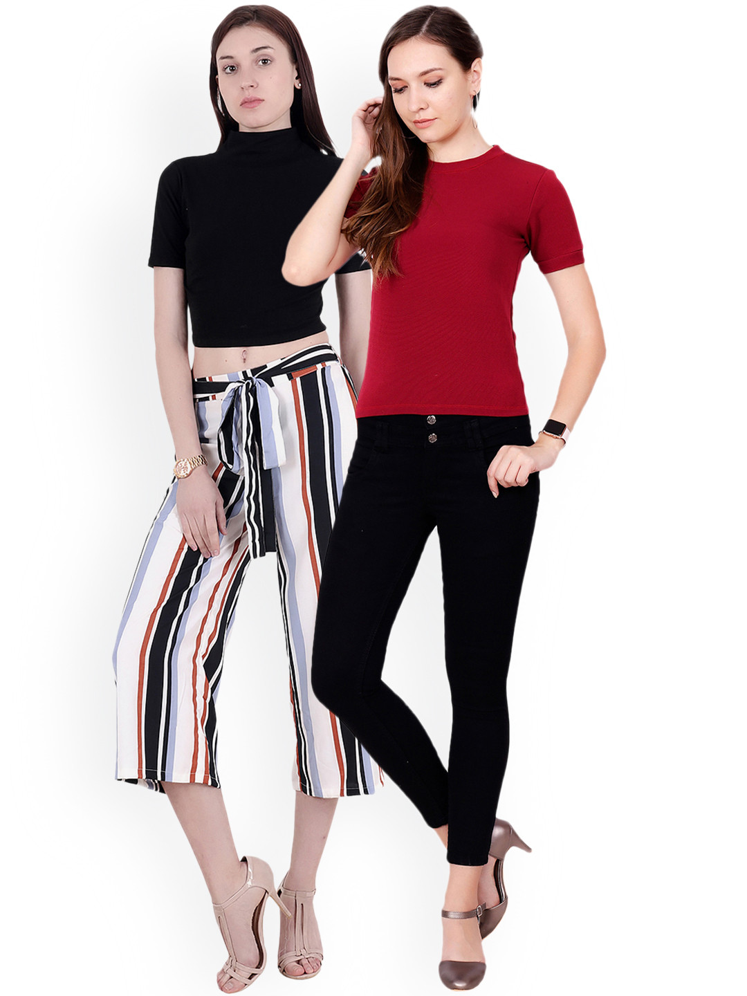 

Scorpius Women Pack of 2 Tops, Black