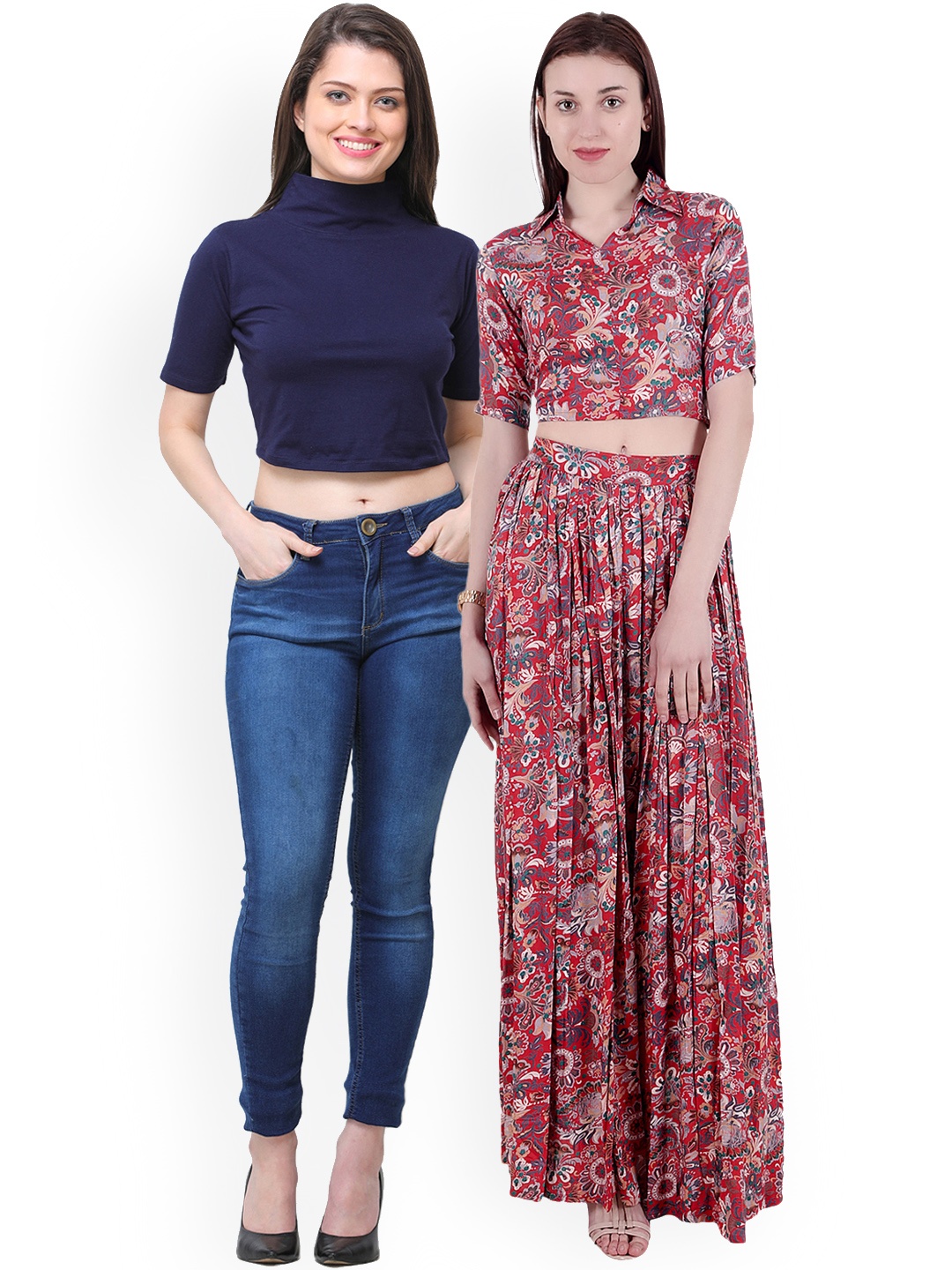 

Scorpius Women Pack of 2 Tops, Red