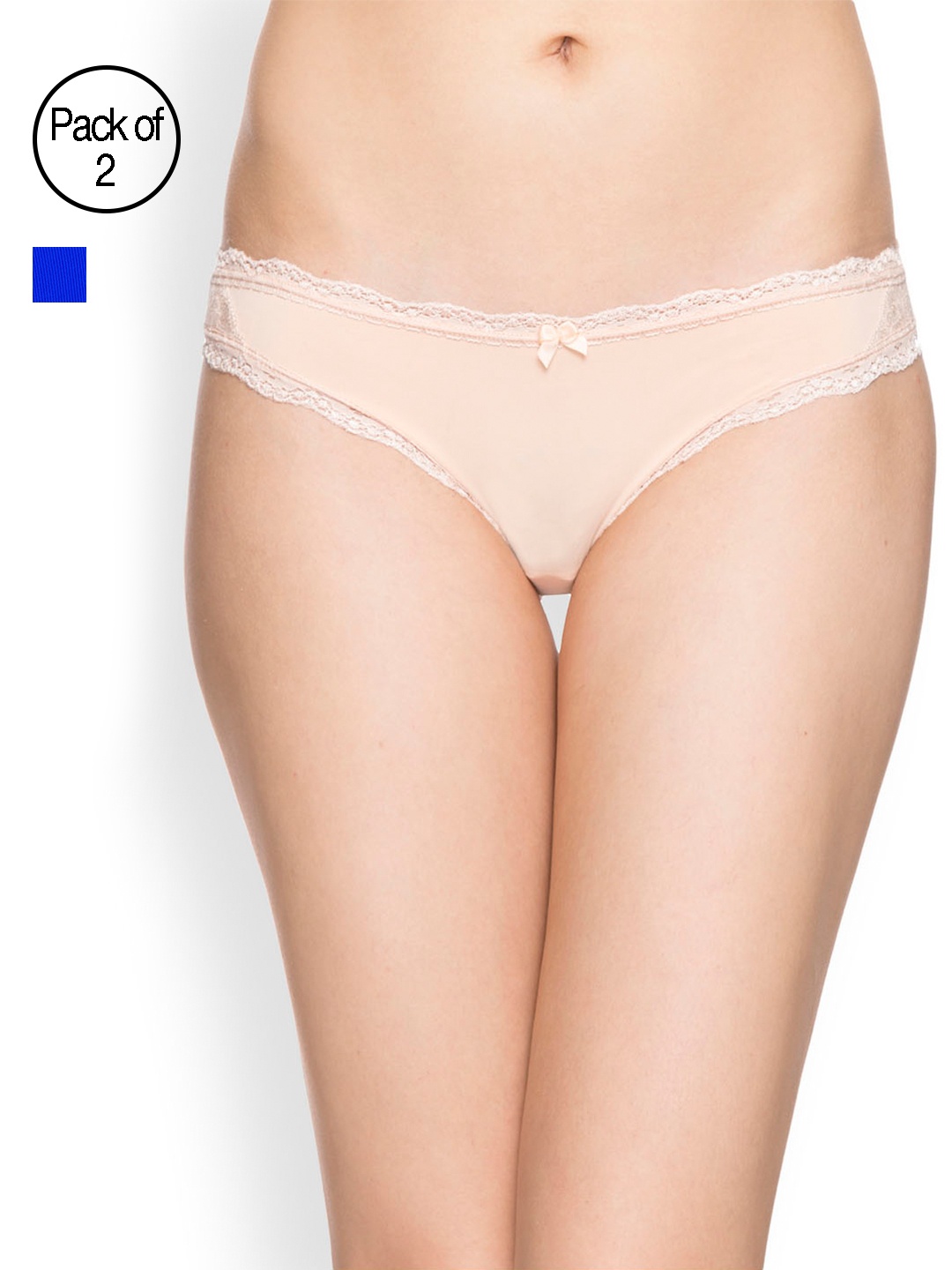 

Candyskin Women Pack of Two Briefs, Blue