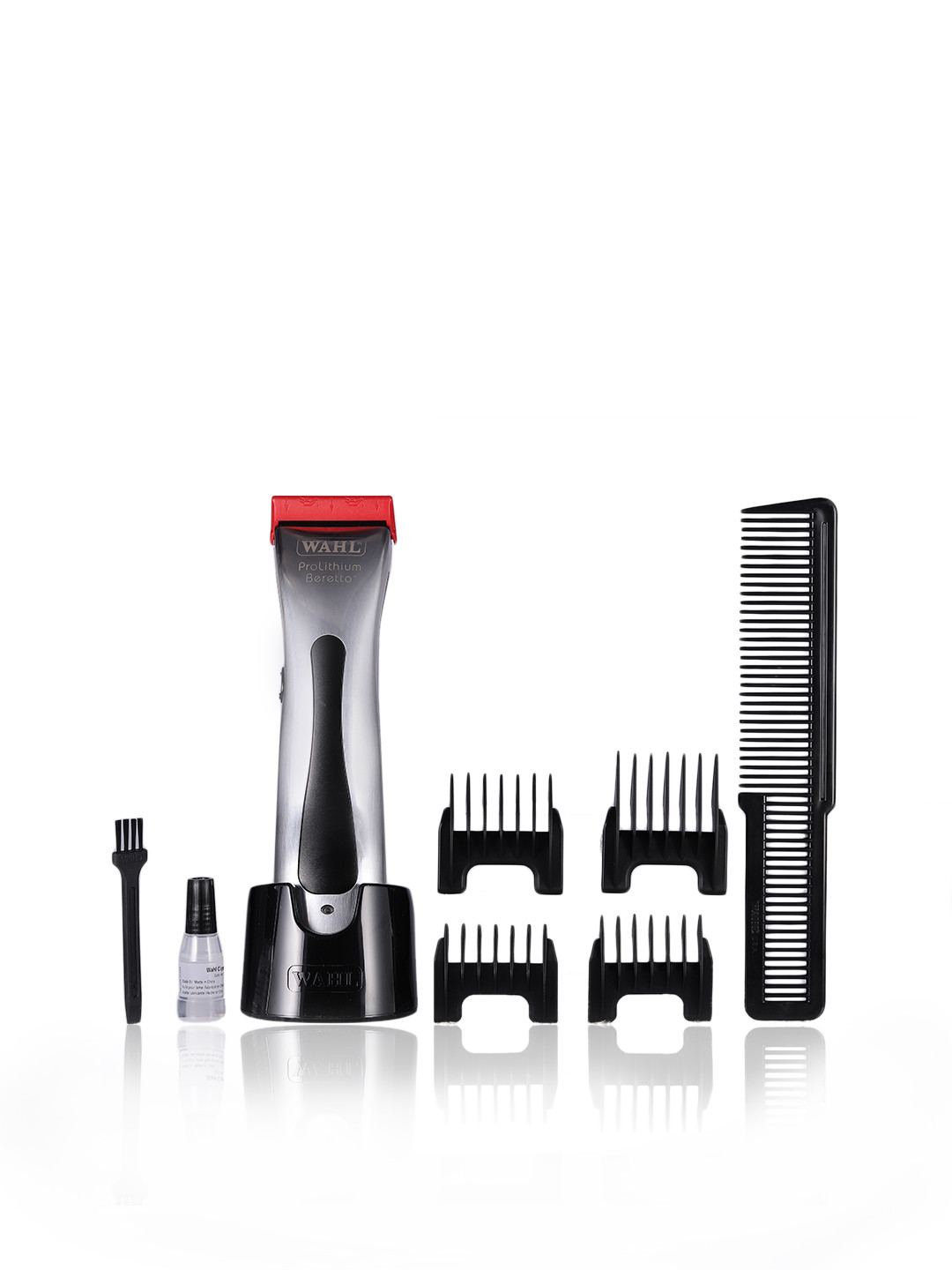 

WAHL Men Silver-Toned Beretto Cordless Trimmer 08843-024